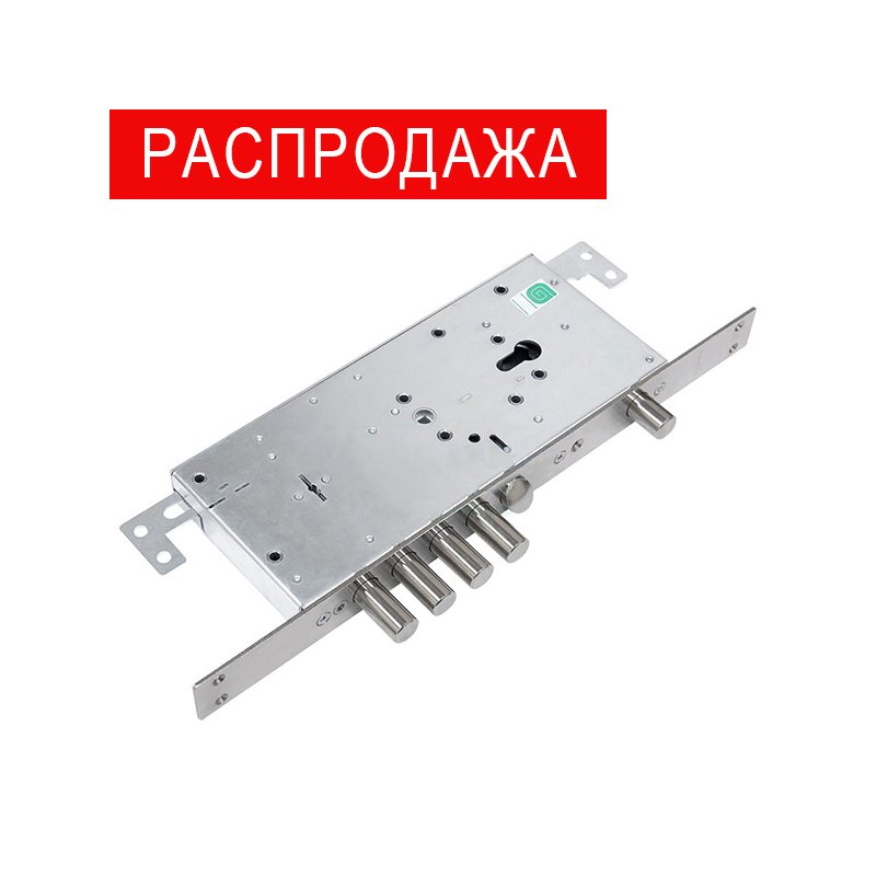 Замок Guardian (Гардиан) врезной двухсистемный ЗВ 75.14 Т с тягами, 5 кл. /128:4242/