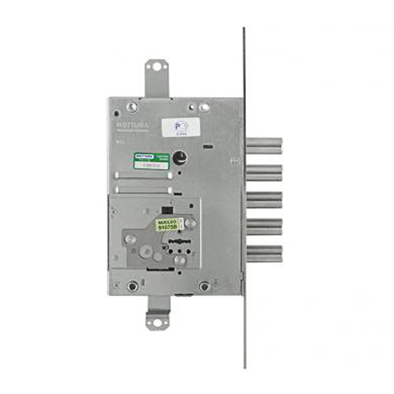 Замок Mottura (Моттура) врезной сувальдный 52.J505M-S MyKey (левый), ключ 60 мм